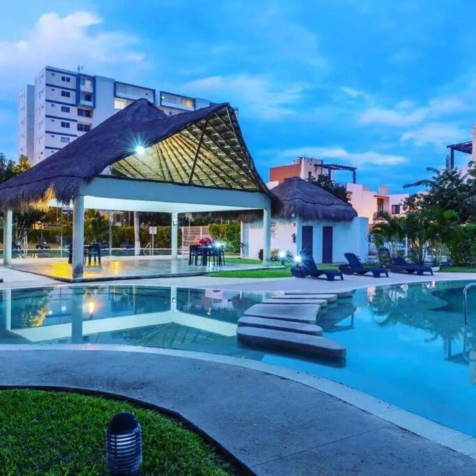 Apartamento Exclusivo Piscina, Jaccuzi, Centrico. Cancún Exteriér fotografie