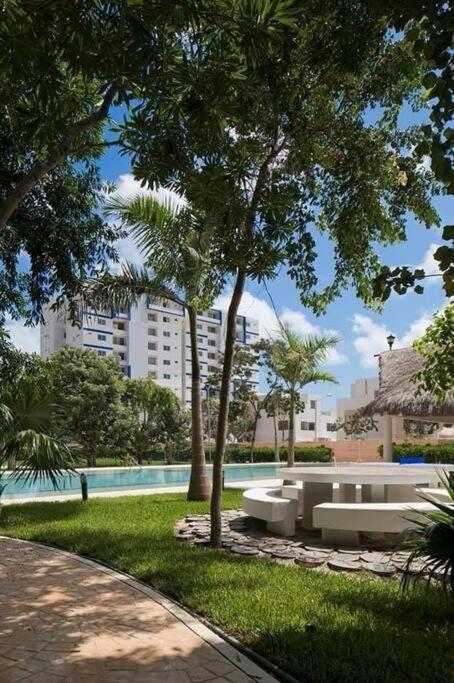Apartamento Exclusivo Piscina, Jaccuzi, Centrico. Cancún Exteriér fotografie