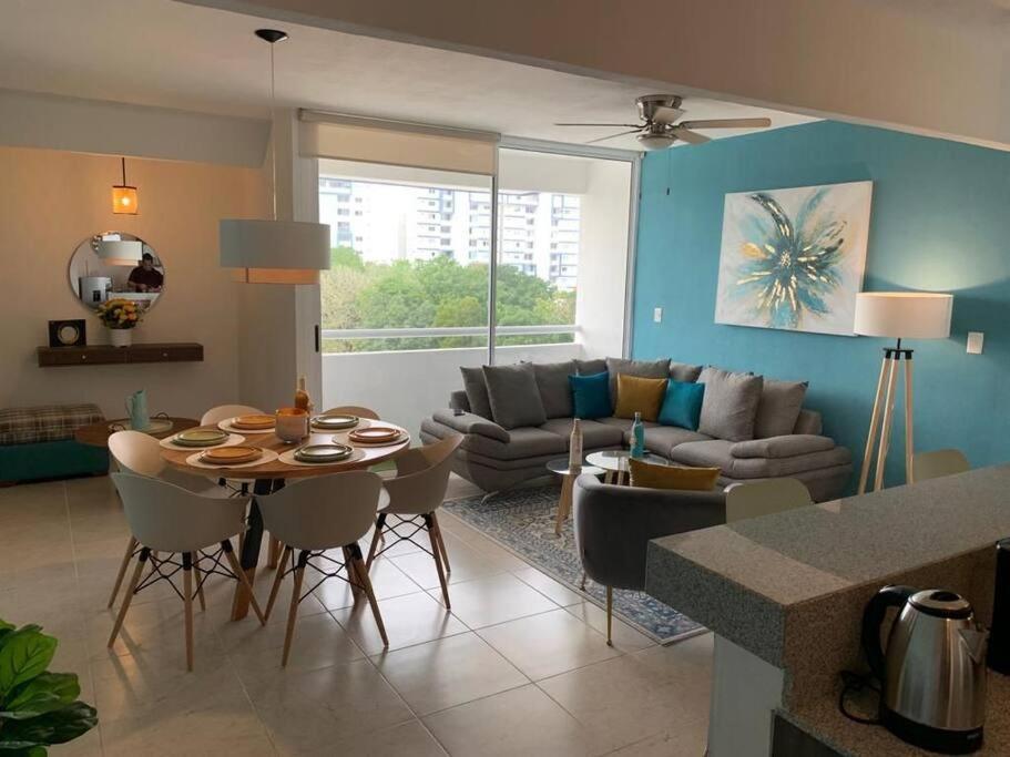 Apartamento Exclusivo Piscina, Jaccuzi, Centrico. Cancún Exteriér fotografie